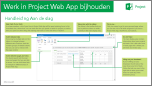 Een beknopte handleiding voor het bijhouden van werkzaamheden in Project Web App