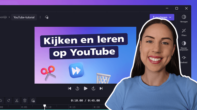 bekijk en leer video bewerken op ons YouTube-kanaal