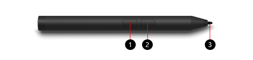 Functies van de Microsoft Surface Classroom-pen