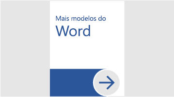 Mais modelos para o Word