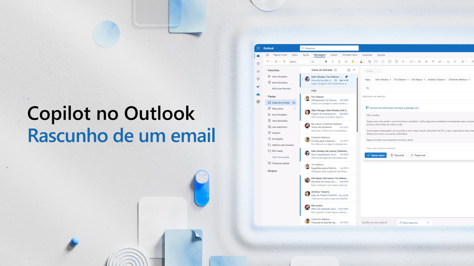 Vídeo: Rascunho de um email