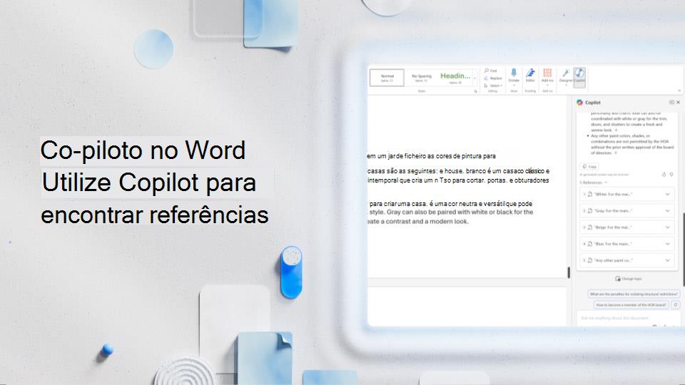 Vídeo: Use o Copilot para encontrar referências em um arquivo do Word