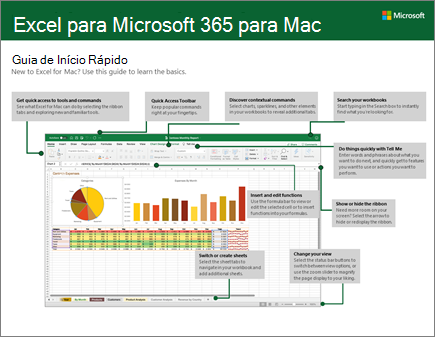 Guia de Introdução do Excel 2016 para Mac