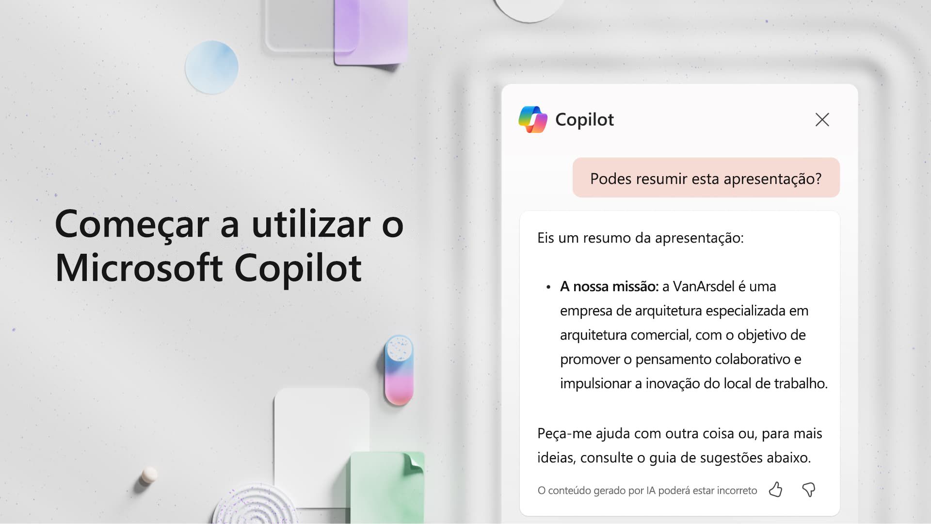 Vídeo: Comece a utilizar o Microsoft Copilot