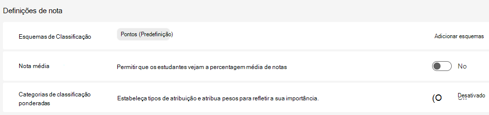 definições de notas