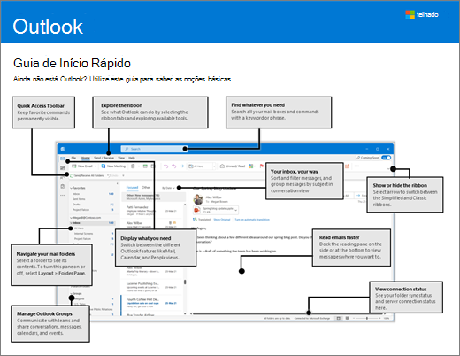 Guia de Introdução do Outlook 2016 (Windows)