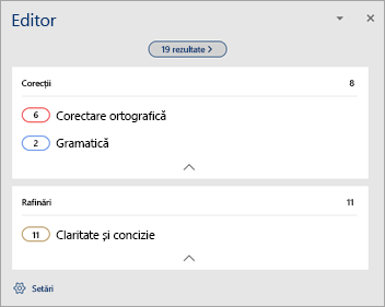 Se afișează prezentarea generală a problemelor de verificare