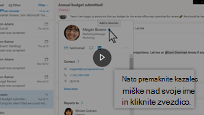 Sličica videoposnetka za dodajanje stika