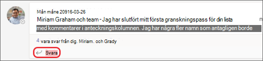 Chattsvar